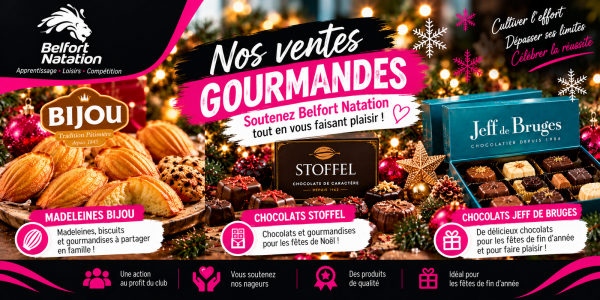 📣 Retrouvez les actualités et les rendez-vous du moment à Belfort Natation !